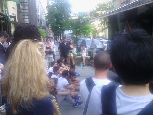 Some fun on West Broadway, summer 2014; Belongs to Gabriela Yareliz