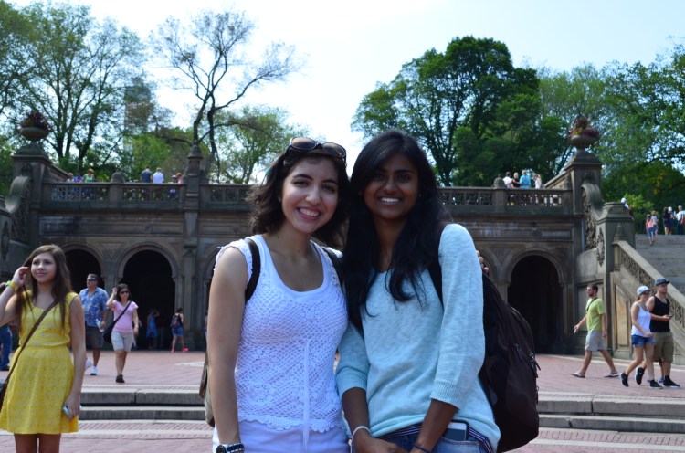 Me & Sugetha, Central Park, 2014